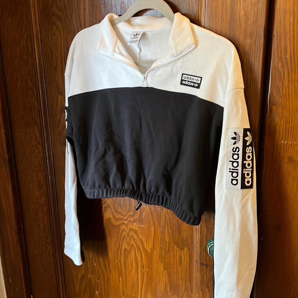 Like new adidas crop sweater